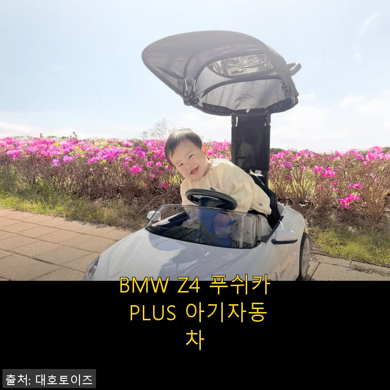 BMW Z4 푸쉬카 PLUS 아기자동차 사용후기 - 실사용 경험담