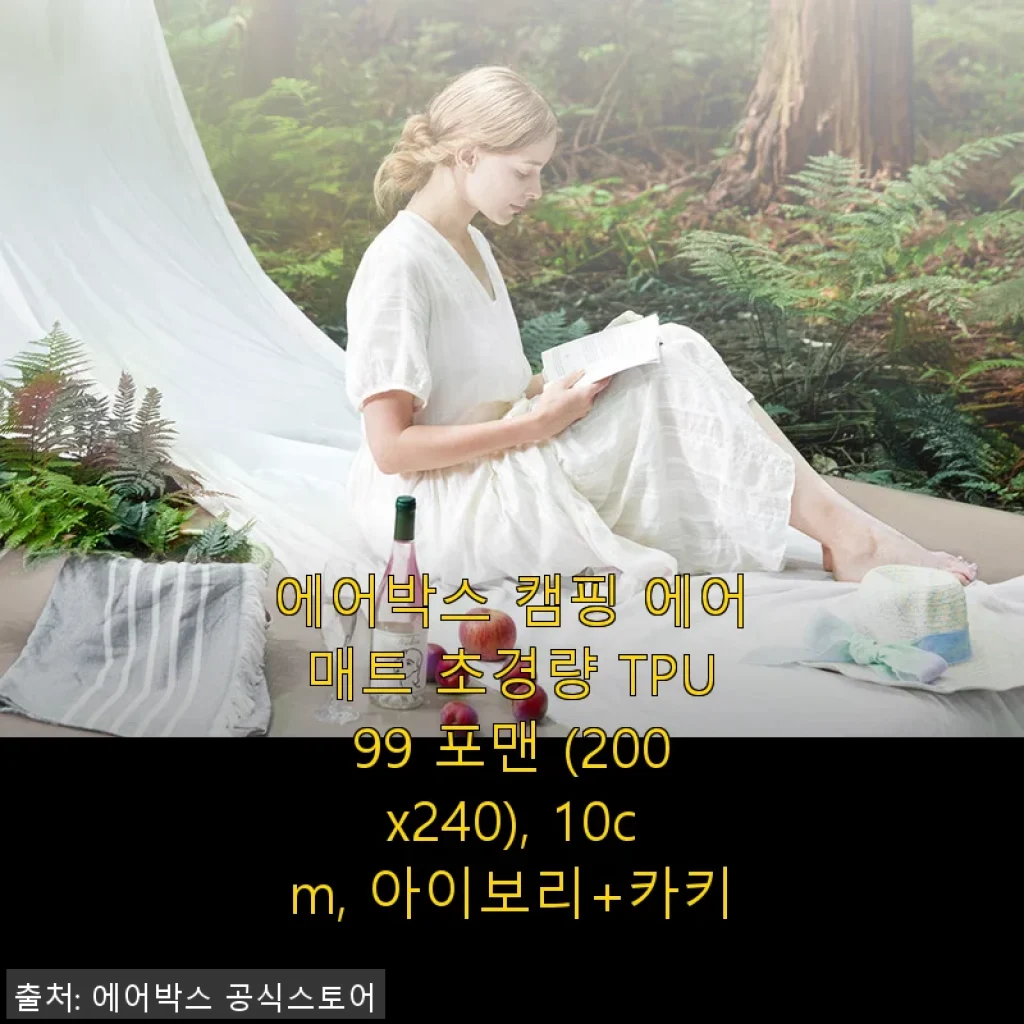 에어박스 캠핑 에어매트 초경량 TPU99 포맨 사용 후기: 편안함과 실용성 모두 잡은 선택