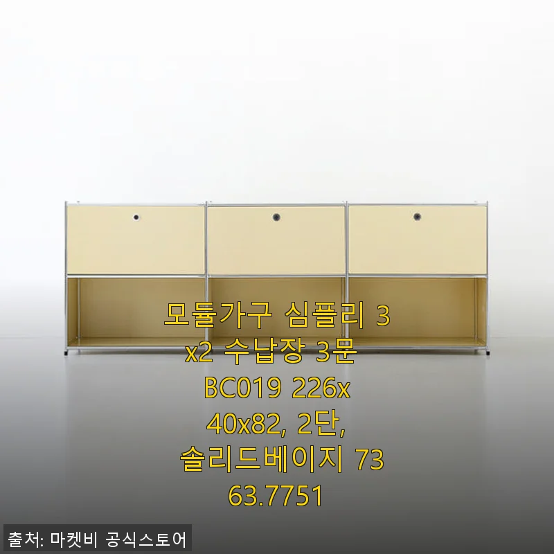 모듈가구 심플리 3x2 수납장 3문 BC019 사용후기: 직접 써보니 만족스러운 수납 솔루션