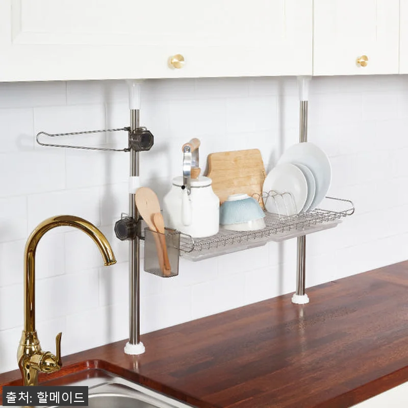할메이드 싱크대선반 압축봉 기둥식 식 관련 이미지 1
