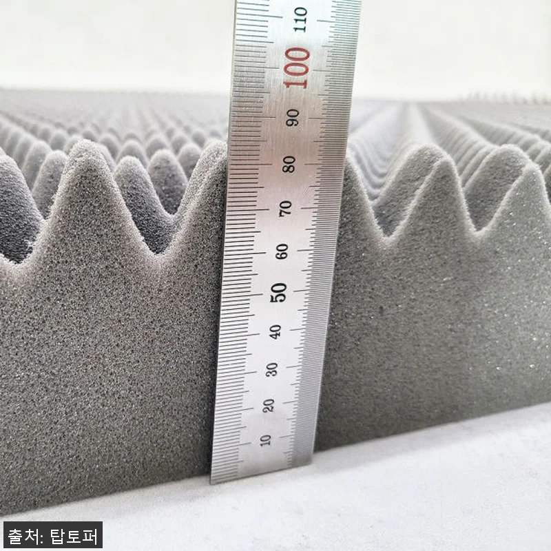 탑토퍼 접이식 3단 토퍼 매트리스 슈 관련 이미지 1