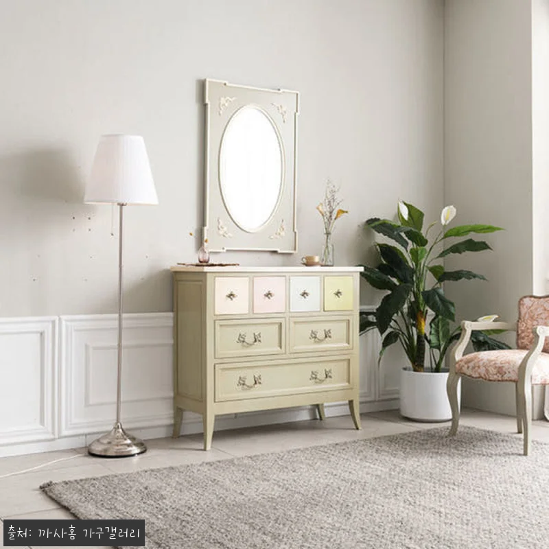 까사홈 헤쉬로사 빈티지 와이드 3단서 관련 이미지 1