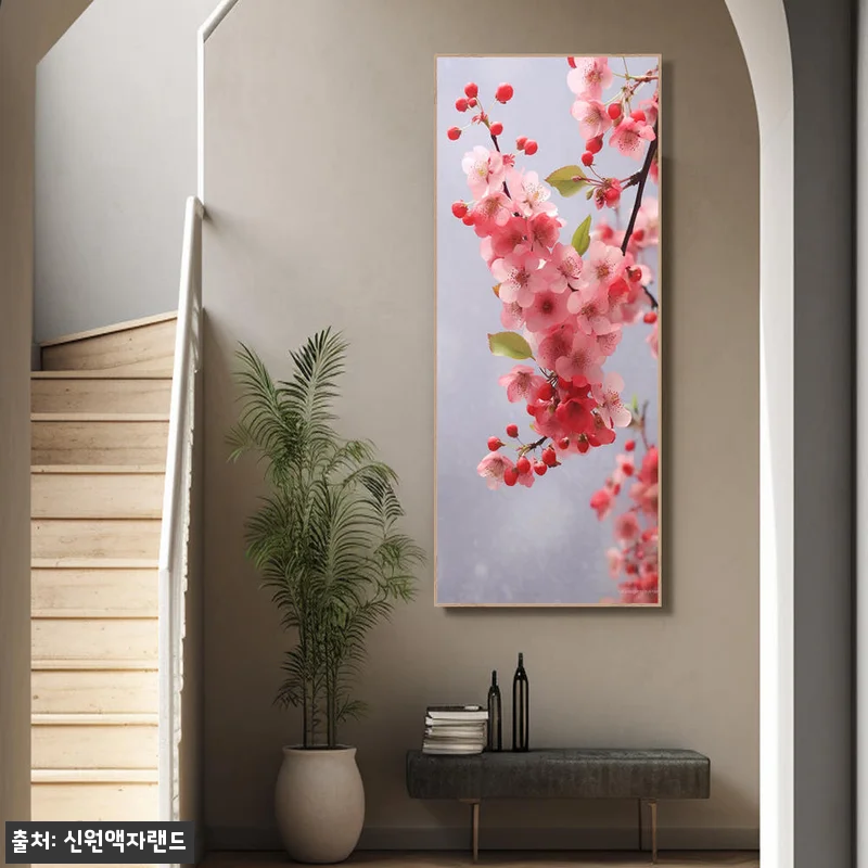 봄의 매화 60x150cm 무광오크 관련 이미지 1