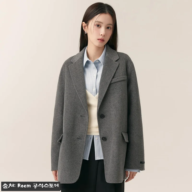 로엠 핸드메이드 테일러드 코트 RMJ 관련 이미지 1