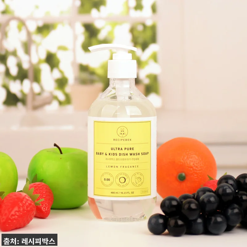 레시피박스 주방세제 480ml 6세트 사용후기: 중성 과일세정제와 스테인레스 연마 기능까지 12 레시피박스 주방세제 480ml 6세트 관련 이미지 1