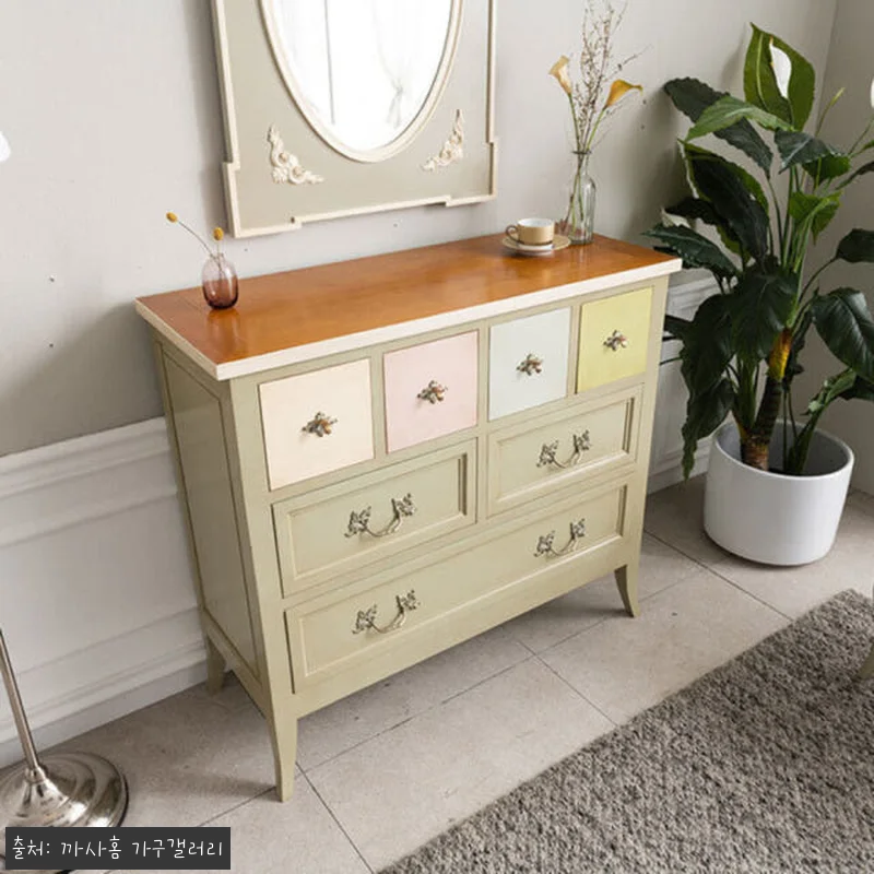 까사홈 헤쉬로사 빈티지 와이드 3단서 관련 이미지 2