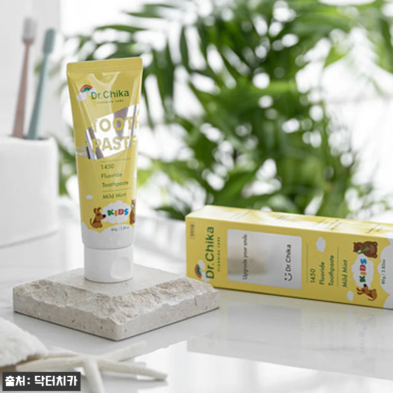 닥터치카 어린이 치약 고불소 주니어 관련 이미지 2