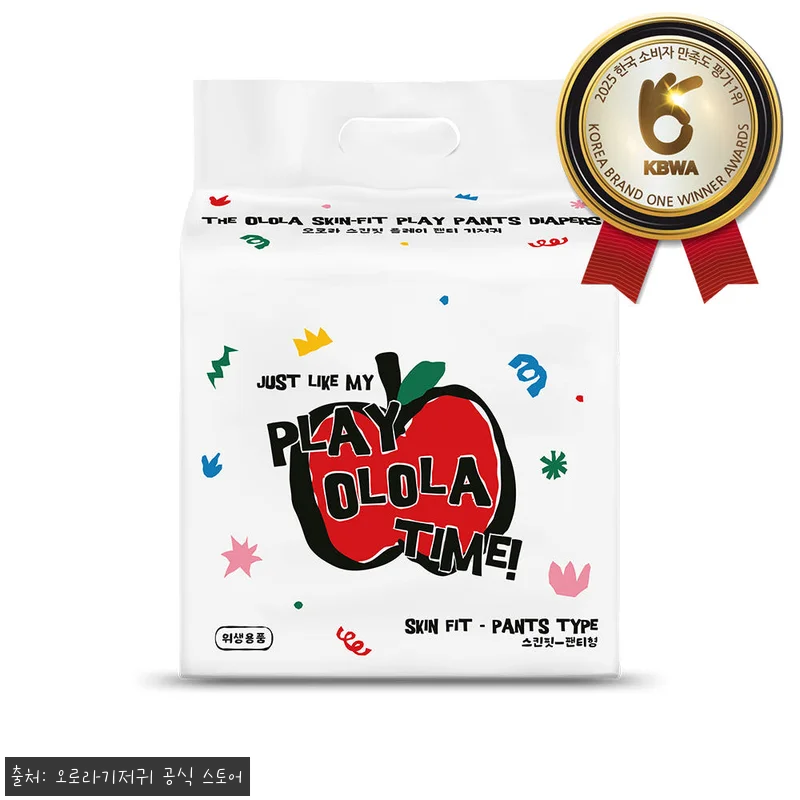 오로라 스킨핏 플레이 팬티형 기저귀 관련 이미지 2