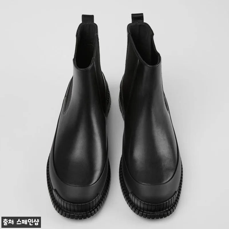 캠퍼 프리미엄 블랙 레더 앵클부츠 사 관련 이미지 3