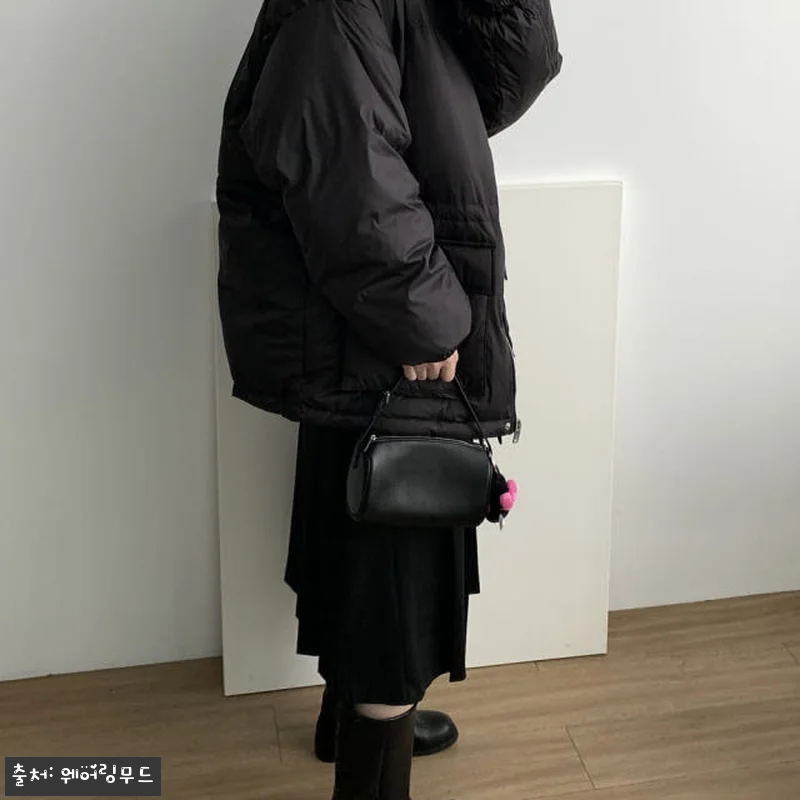 소프티 하프패딩 덕다운 안감후리스 사 관련 이미지 2