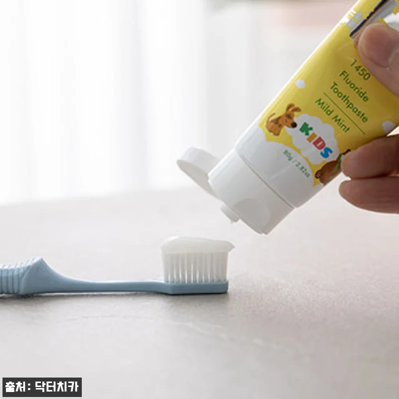 닥터치카 어린이 치약 고불소 주니어 관련 이미지 3