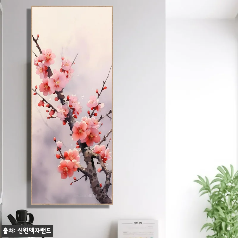 봄의 매화 60x150cm 무광오크 관련 이미지 2