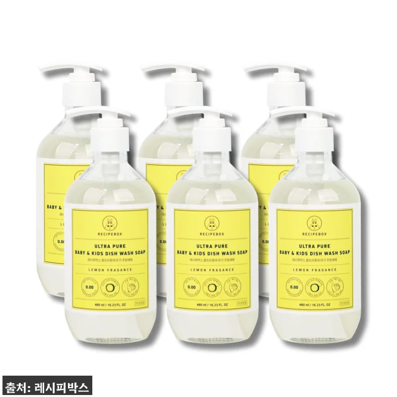 레시피박스 주방세제 480ml 6세트 사용후기: 중성 과일세정제와 스테인레스 연마 기능까지 14 레시피박스 주방세제 480ml 6세트 관련 이미지 3