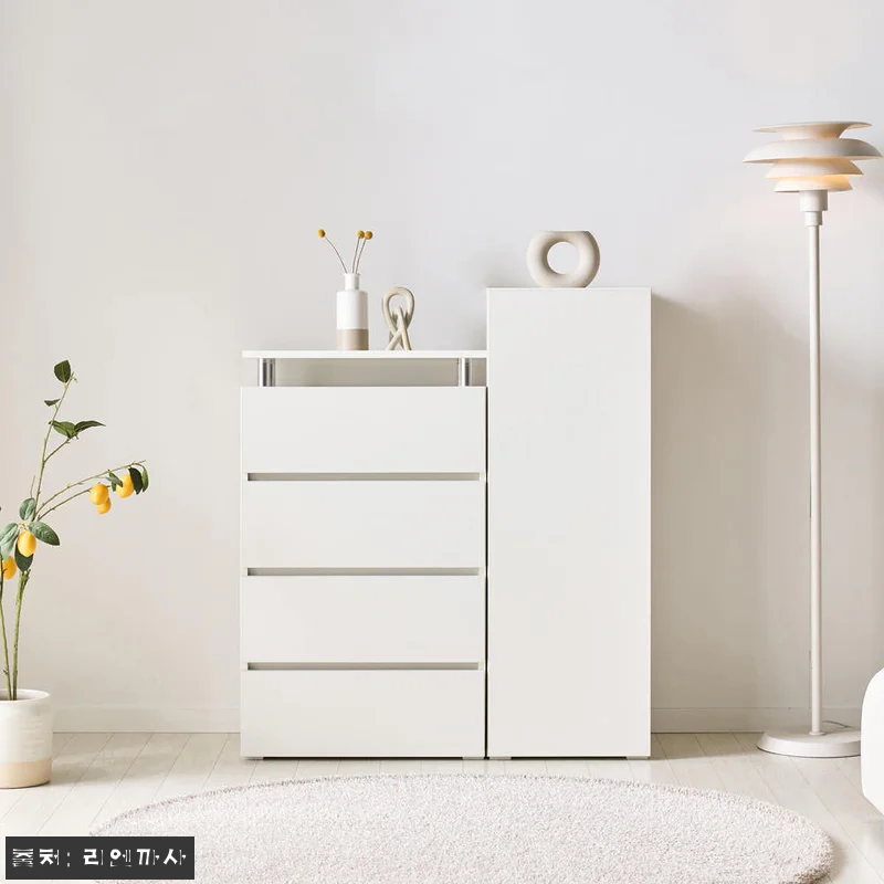 마인 4단 서랍장 600 (화이트) 사용후기: 깔끔한 디자인과 실용성 만족 11 마인 4단 서랍장 600 (화이트) 관련 이미지 3