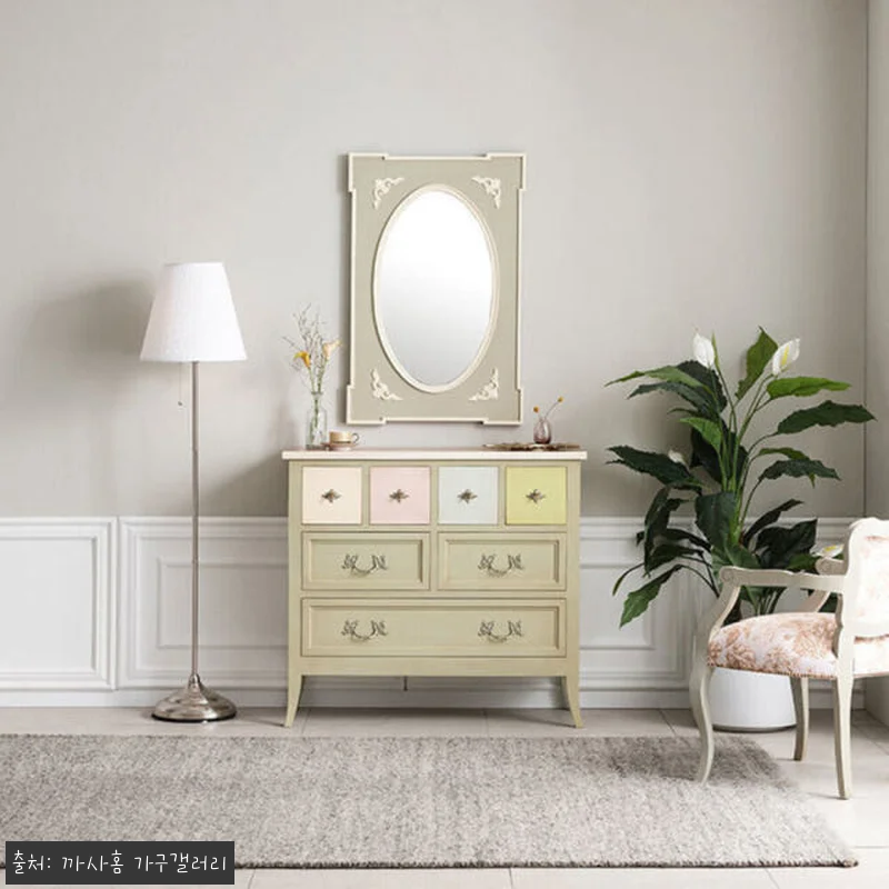 까사홈 헤쉬로사 빈티지 와이드 3단서 관련 이미지 4