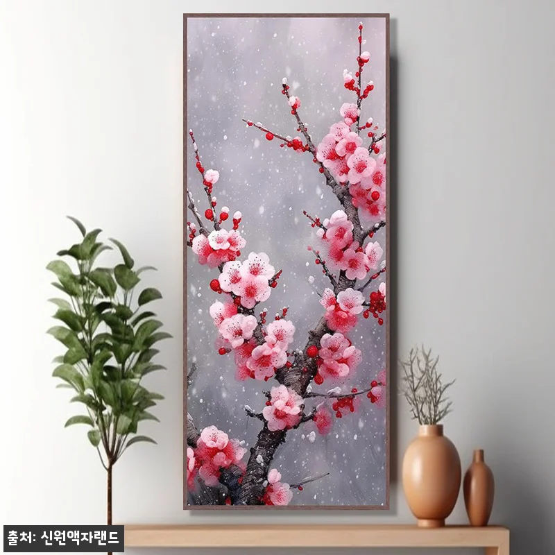 봄의 매화 60x150cm 무광오크 관련 이미지 3