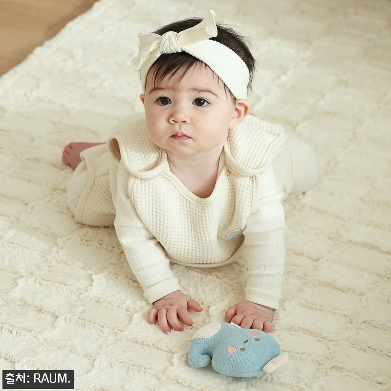 마롤로뜨 뱀띠 신생아 수면조끼 3중거즈 블루 사용후기 14 마롤로뜨 뱀띠 신생아 수면조끼 3중거 관련 이미지 4