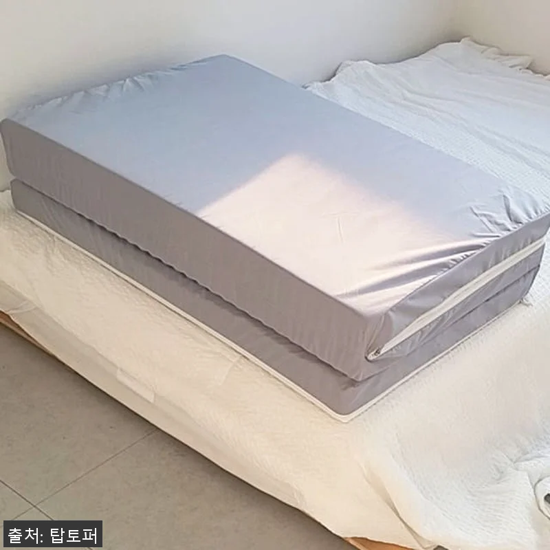 탑토퍼 접이식 3단 토퍼 매트리스 슈 관련 이미지 5