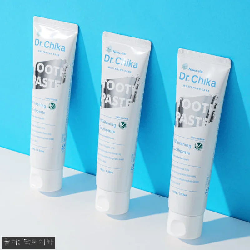 닥터치카 나노하 치아 미백치약 3개 관련 이미지 5