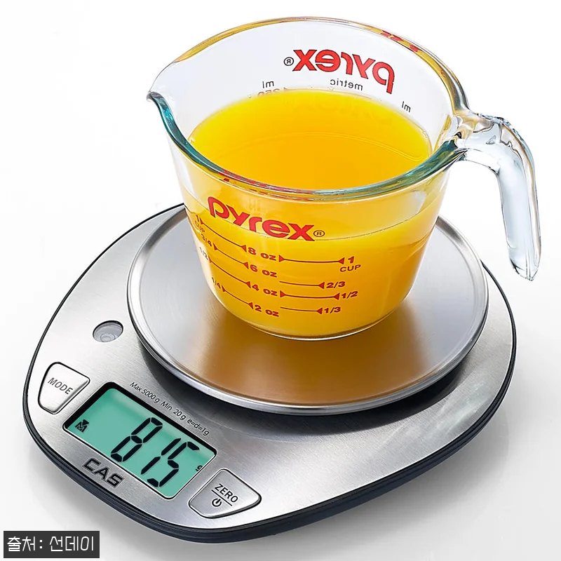 카스 디지털 5kg 주방저울 CKS-2 사용 후기: 정밀함과 세련된 디자인의 만남 15 카스 디지털 5kg 주방저울 CKS- 관련 이미지 4