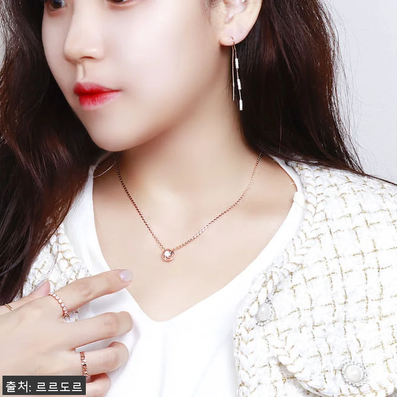 14K 롱 드롭 귀걸이 사용후기: 세 관련 이미지 6