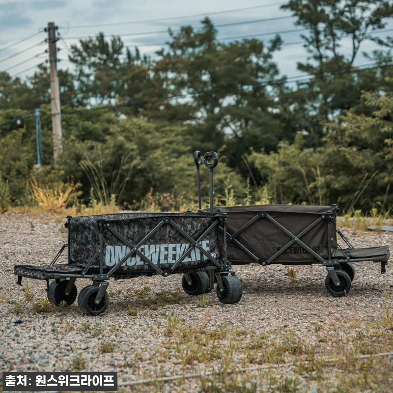 원스위크라이프 캠핑 접이식 폴딩 카트 관련 이미지 5