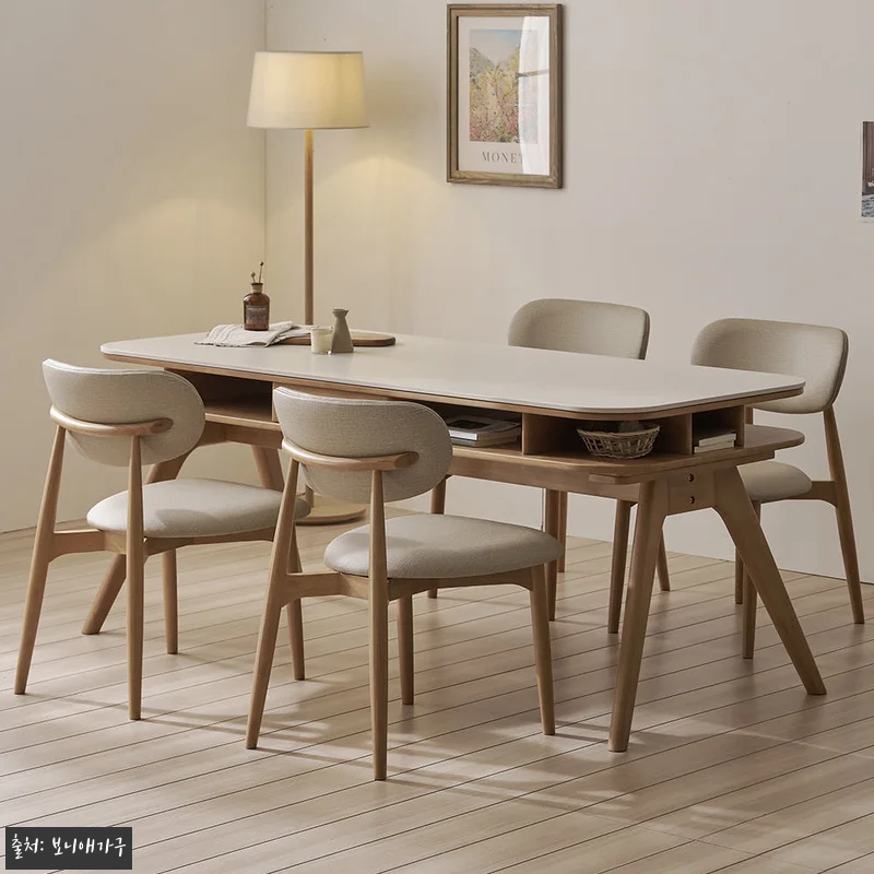 오슬로 룬드 6인용 원목 수납 포세린 관련 이미지 6