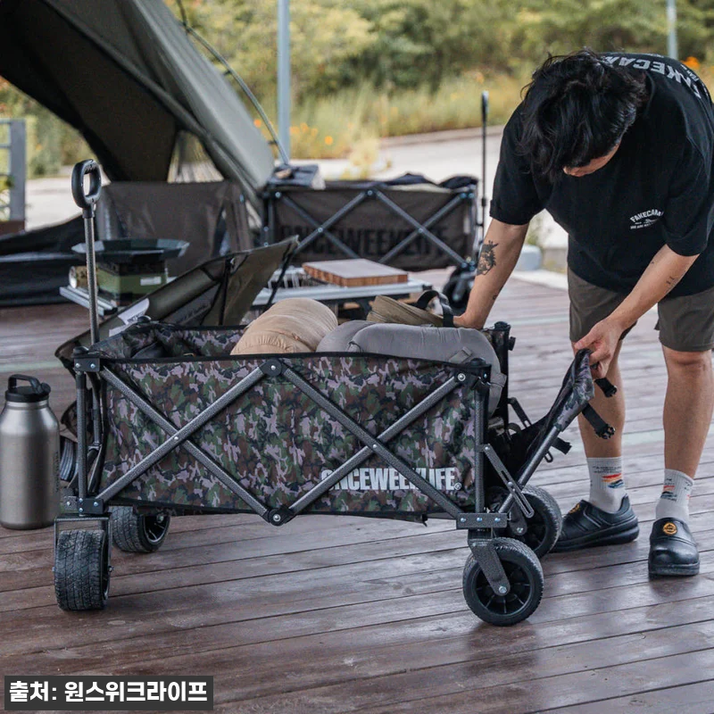 원스위크라이프 캠핑 접이식 폴딩 카트 관련 이미지 6
