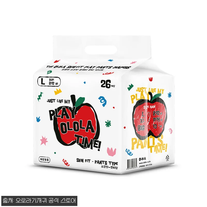 오로라 스킨핏 플레이 팬티형 기저귀 관련 이미지 6