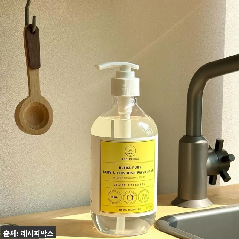 레시피박스 주방세제 480ml 6세트 사용후기: 중성 과일세정제와 스테인레스 연마 기능까지 18 레시피박스 주방세제 480ml 6세트 관련 이미지 7