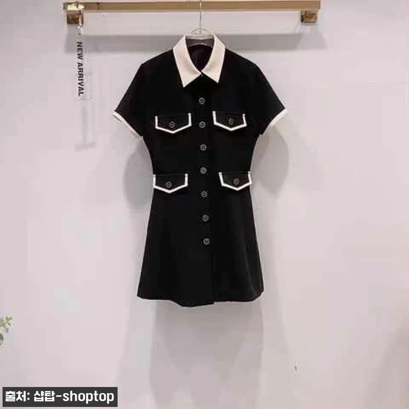 국내제작 고퀄리티 샤 배색 카라 단추 관련 이미지 7