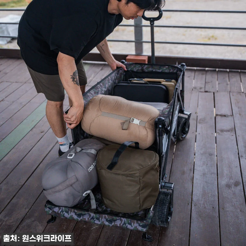 원스위크라이프 캠핑 접이식 폴딩 카트 관련 이미지 7