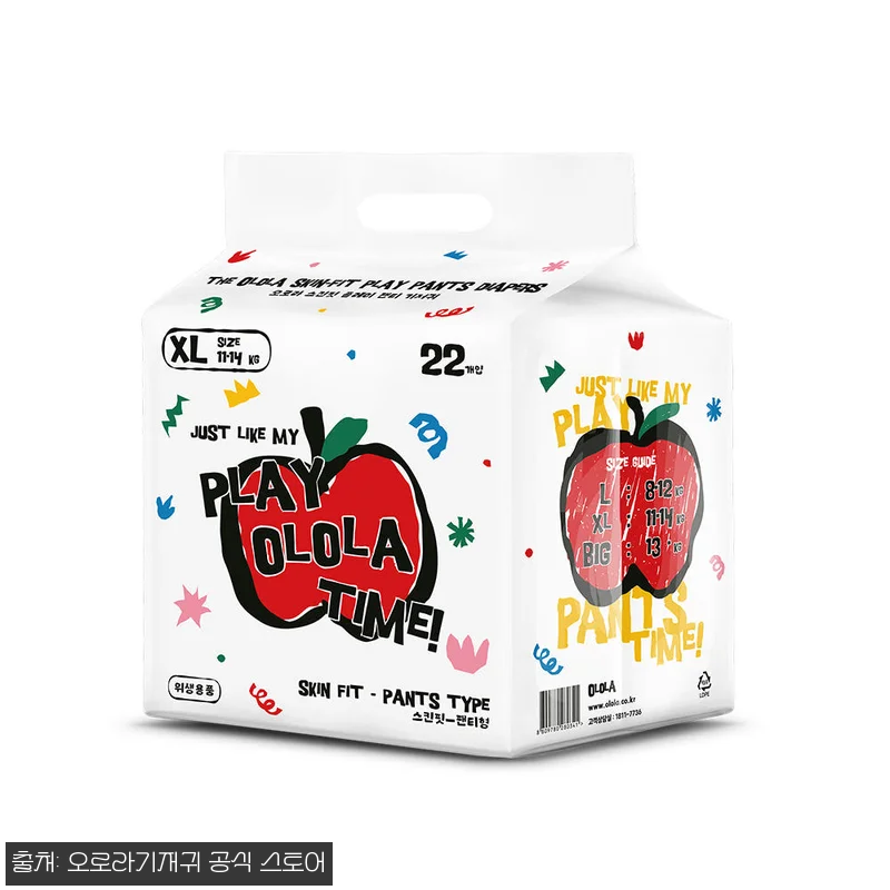 오로라 스킨핏 플레이 팬티형 기저귀 관련 이미지 7