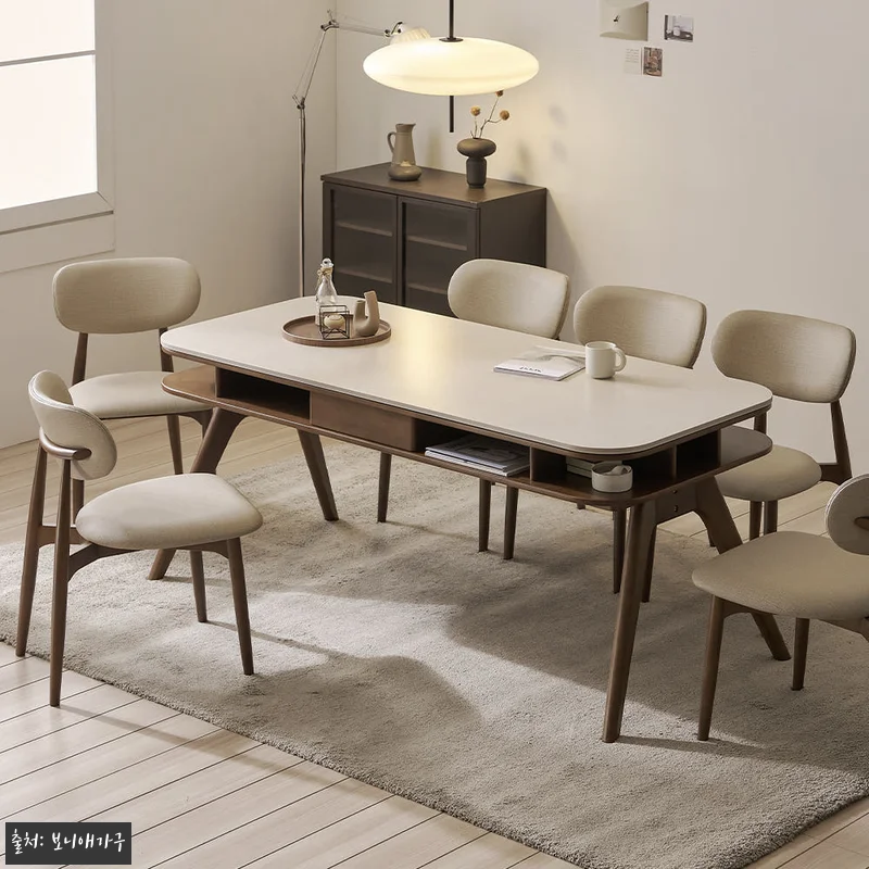 오슬로 룬드 6인용 원목 수납 포세린 관련 이미지 8