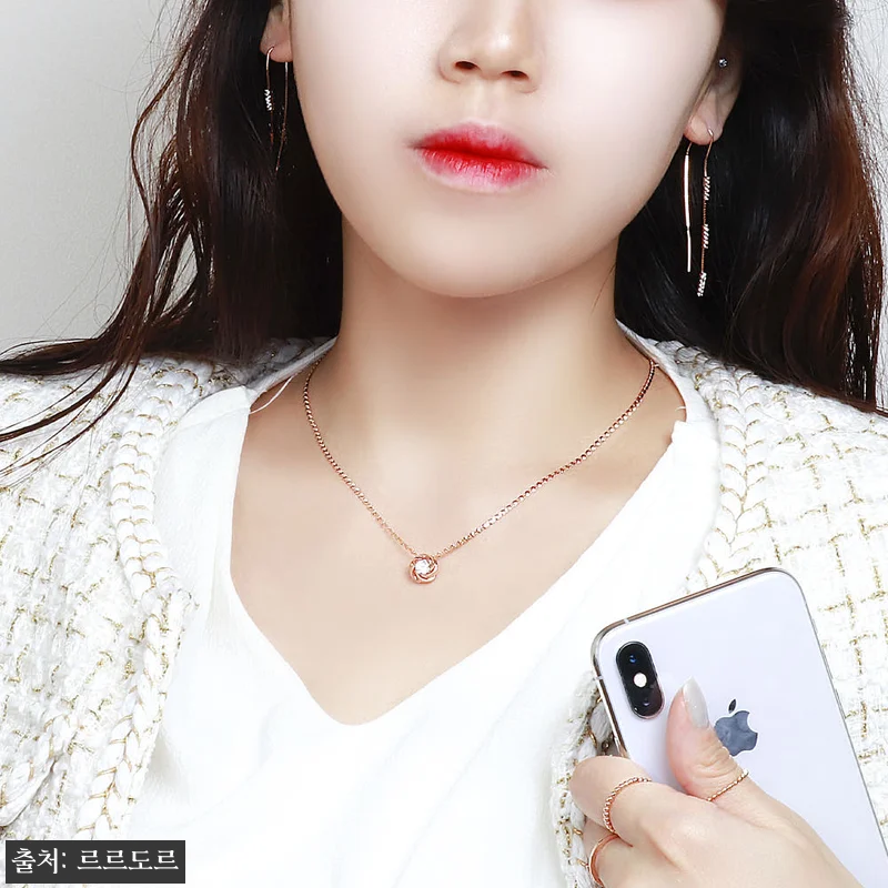 14K 장미 꽃 펜던트 3부 통통 1 관련 이미지 8