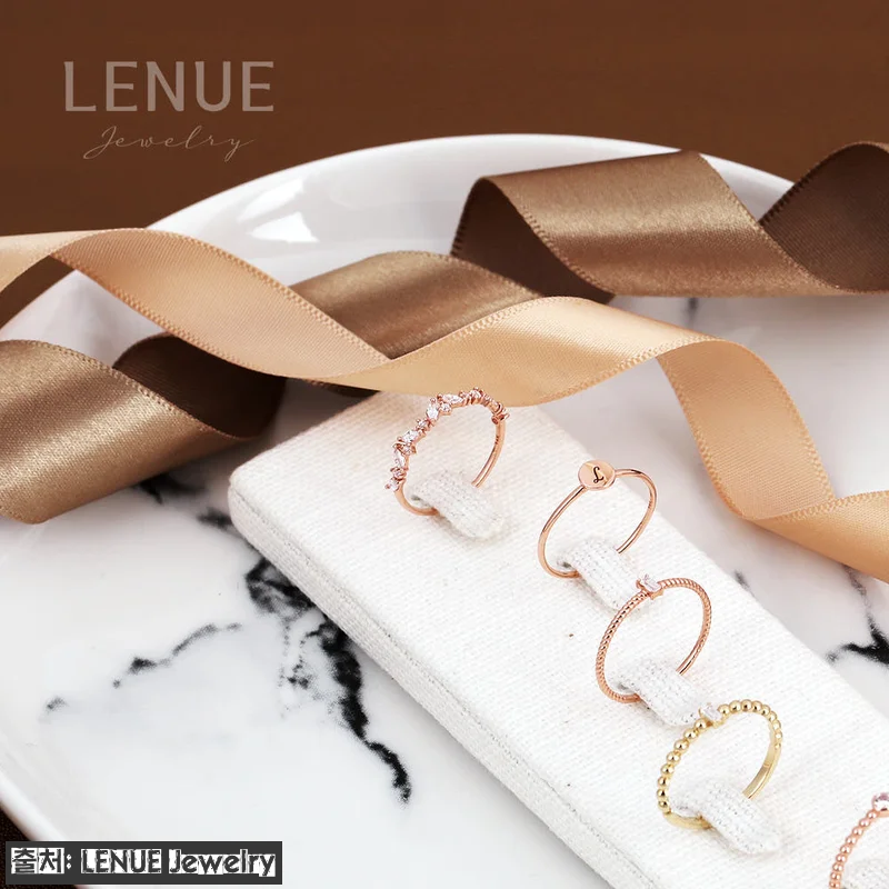 레뉴 리프 포인트 가드링 큐빅 반지 관련 이미지 9