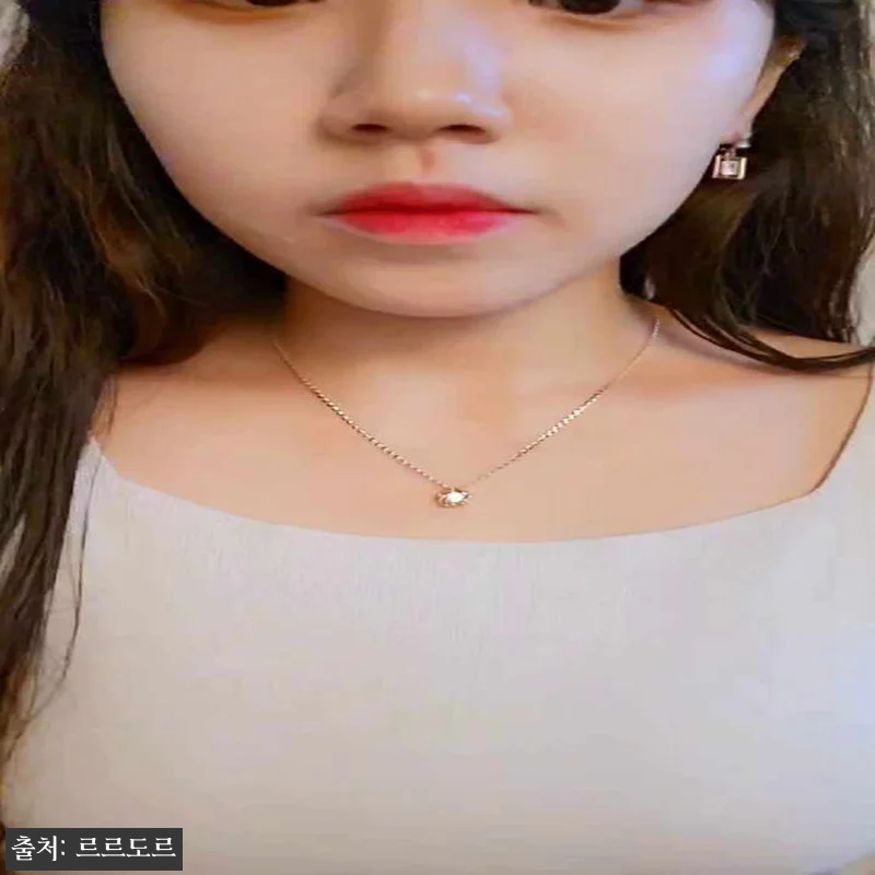 14K 장미 꽃 펜던트 3부 통통 1 관련 이미지 9