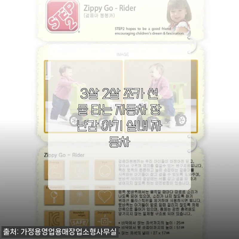 3살 2살 조카 선물용 아기 실내 자동차 장난감 사용후기