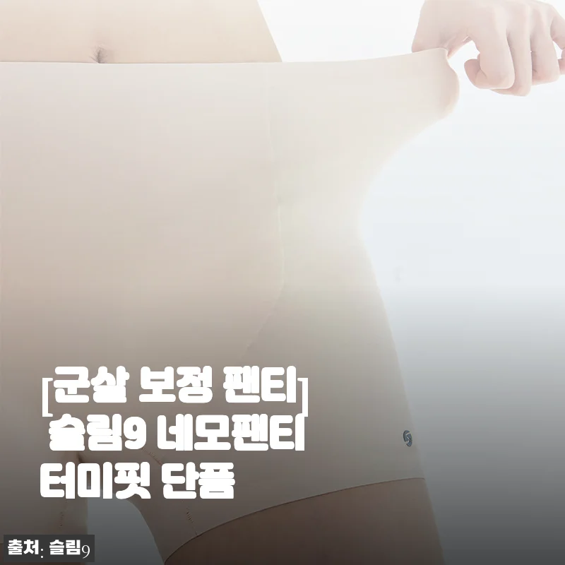슬림9 네모팬티 터미핏 단품 사용후기: 편안함과 보정 사이에서 느낀 솔직한 경험