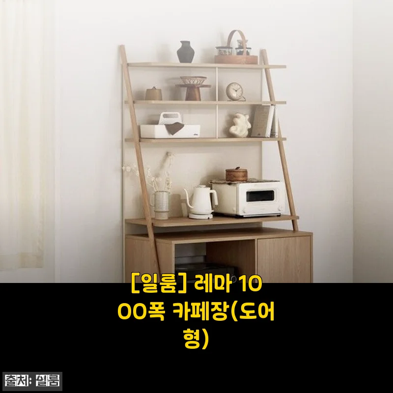 일룸 레마 1000폭 카페장(도어형) 사용후기와 상세 소개