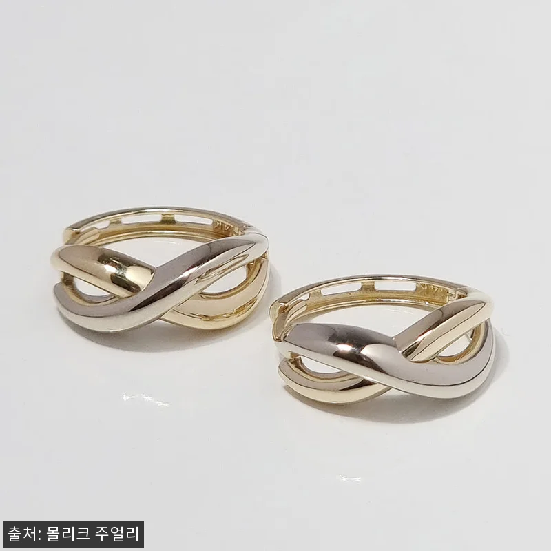 14k 18k 꼬임 링귀걸이 한달 착 관련 이미지 5