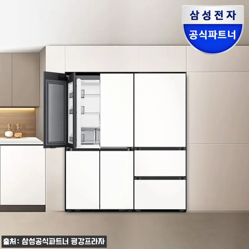 삼성 냉장고 김치냉장고 키친핏 세트 RM70F63M2A + RQ33DB74D2AP, 30% 할인으로 눈여겨볼 주방가전 조합 10 삼성 냉장고 김치냉장고 키친핏 세트 관련 이미지 1