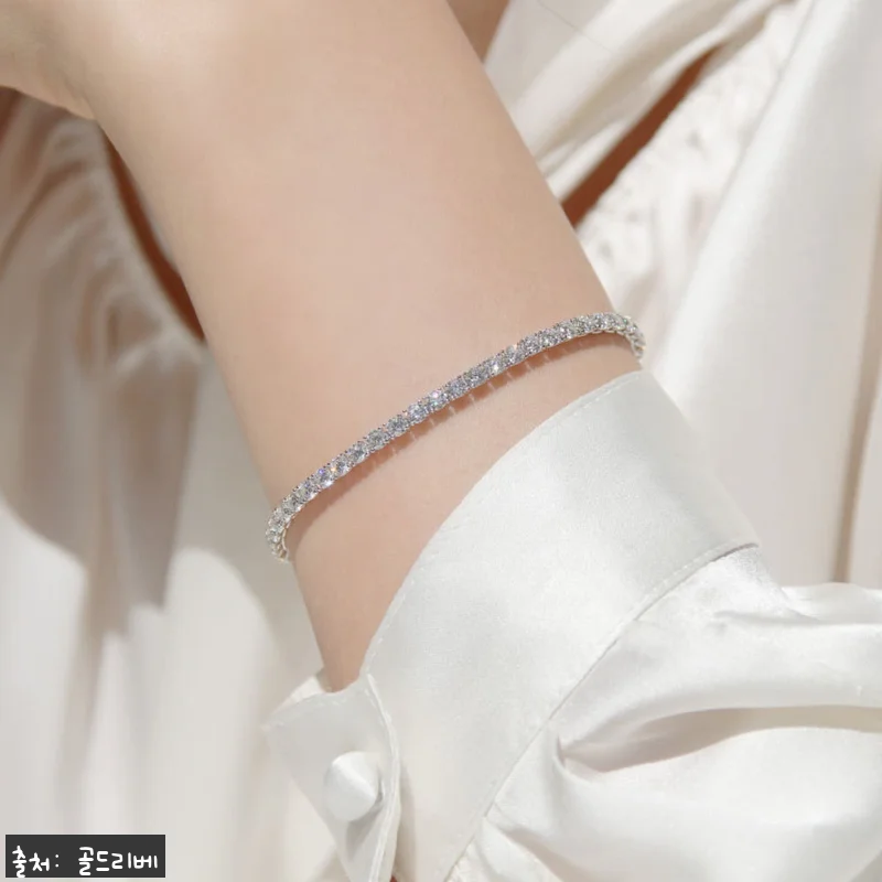 1부 3mm 랩다이아몬드 테니스팔찌 관련 이미지 1