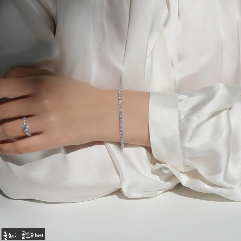 1부 3mm 랩다이아몬드 테니스팔찌 관련 이미지 2
