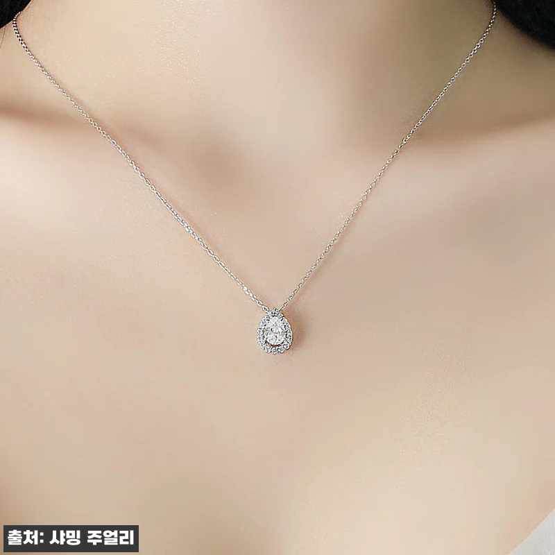 2캐럿 물방울 다이아 목걸이, 웨딩 관련 이미지 6