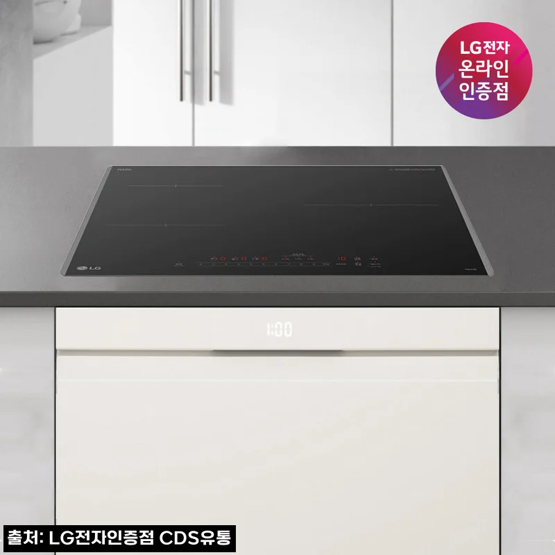 LG 디오스 오브제컬렉션 식기세척기+인덕션 세트, 빌트인 주방 리모델링 때 눈여겨볼 구성