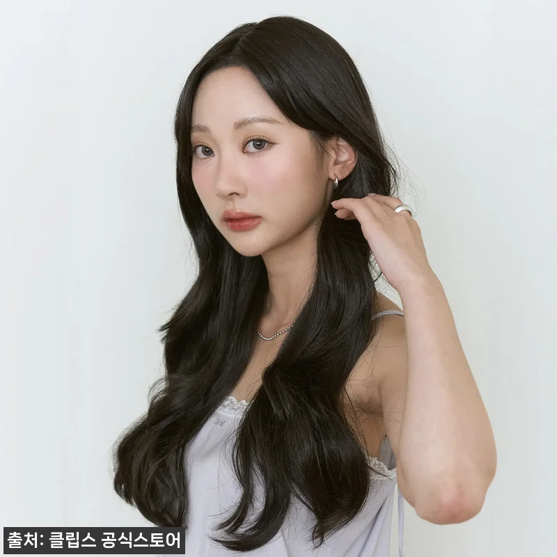 수제통가발 롱 긴머리 웨이브펌 자연스 관련 이미지 1