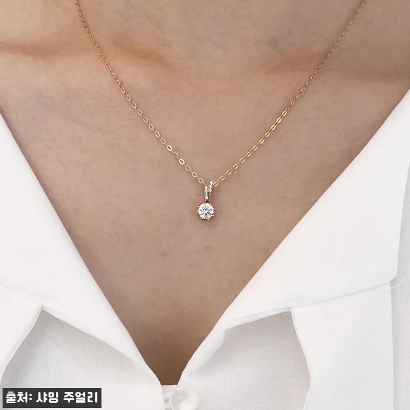 샤밍 주얼리 5부 랩다이아 목걸이, 관련 이미지 1