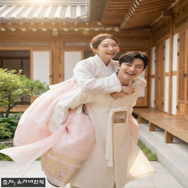 은가비한복 [반하다] 신랑신부 한복대 관련 이미지 1