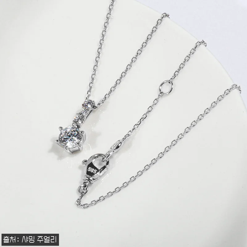 5부 다이아 목걸이 샤밍 주얼리, 예 관련 이미지 2